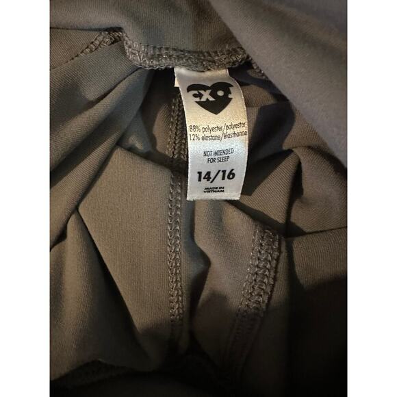 Justice Gray Cargo Pocket Leggings - Size 14/16 - Picture 4 of 4